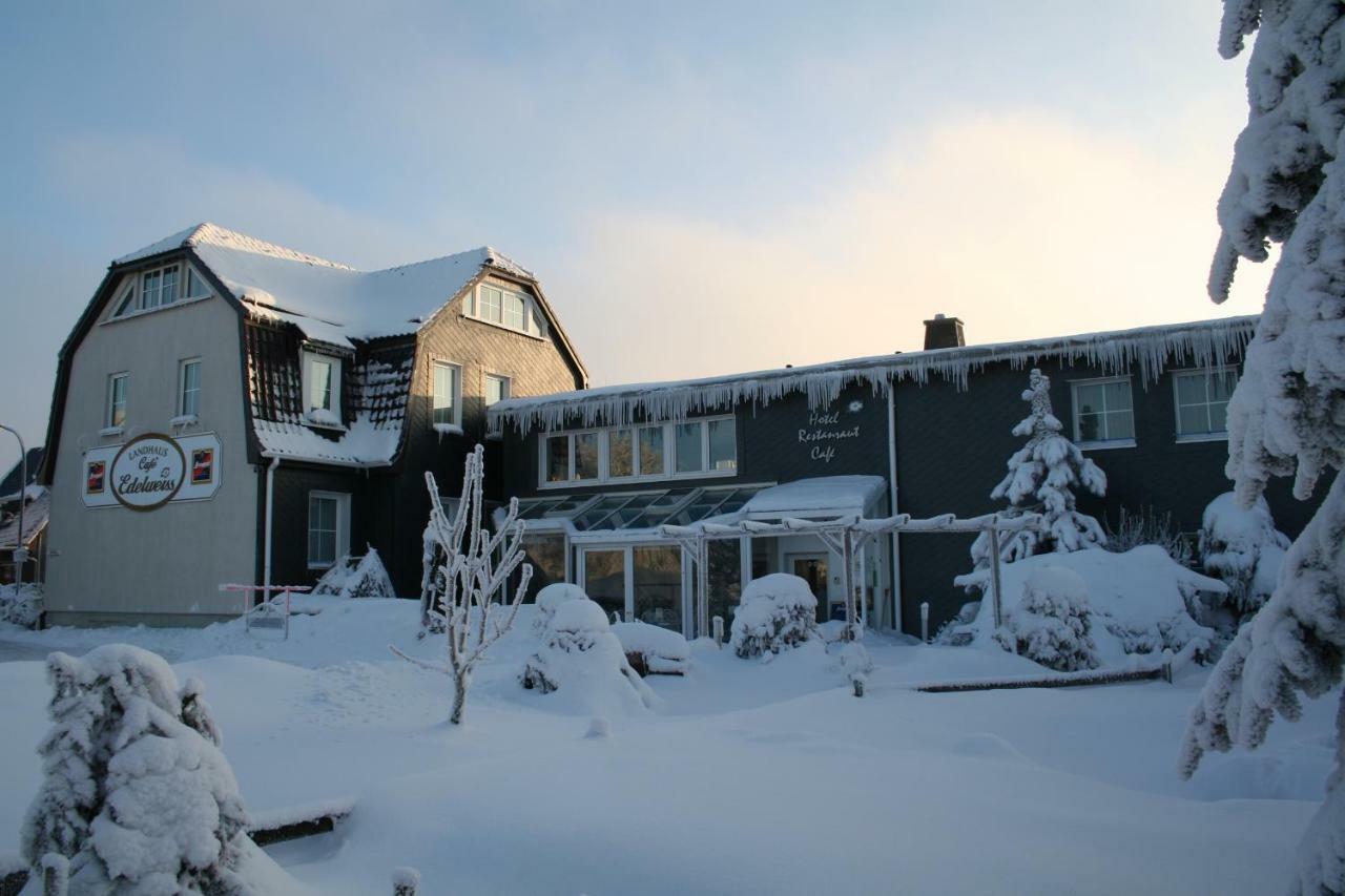 Landhaus Edelweiss Bed&Breakfast - Adults Only Neustadt am Rennsteig Eksteriør bilde